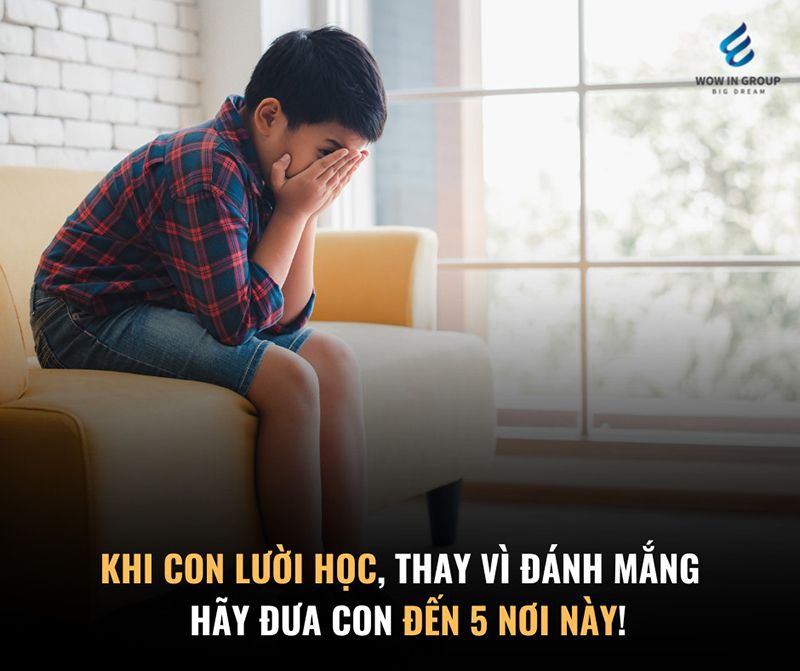 KHI CON LƯỜI HỌC, HÃY ĐƯA CON ĐẾN 5 NƠI NÀY!